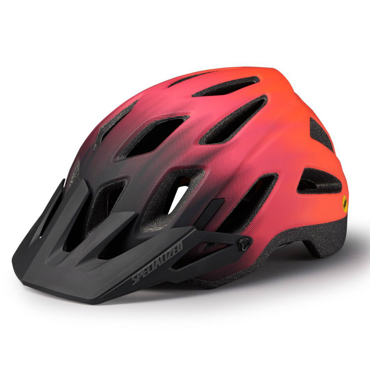 Specialized Ambush Comp ANGi MIPS Helmet Acid Lava/Acid Purple