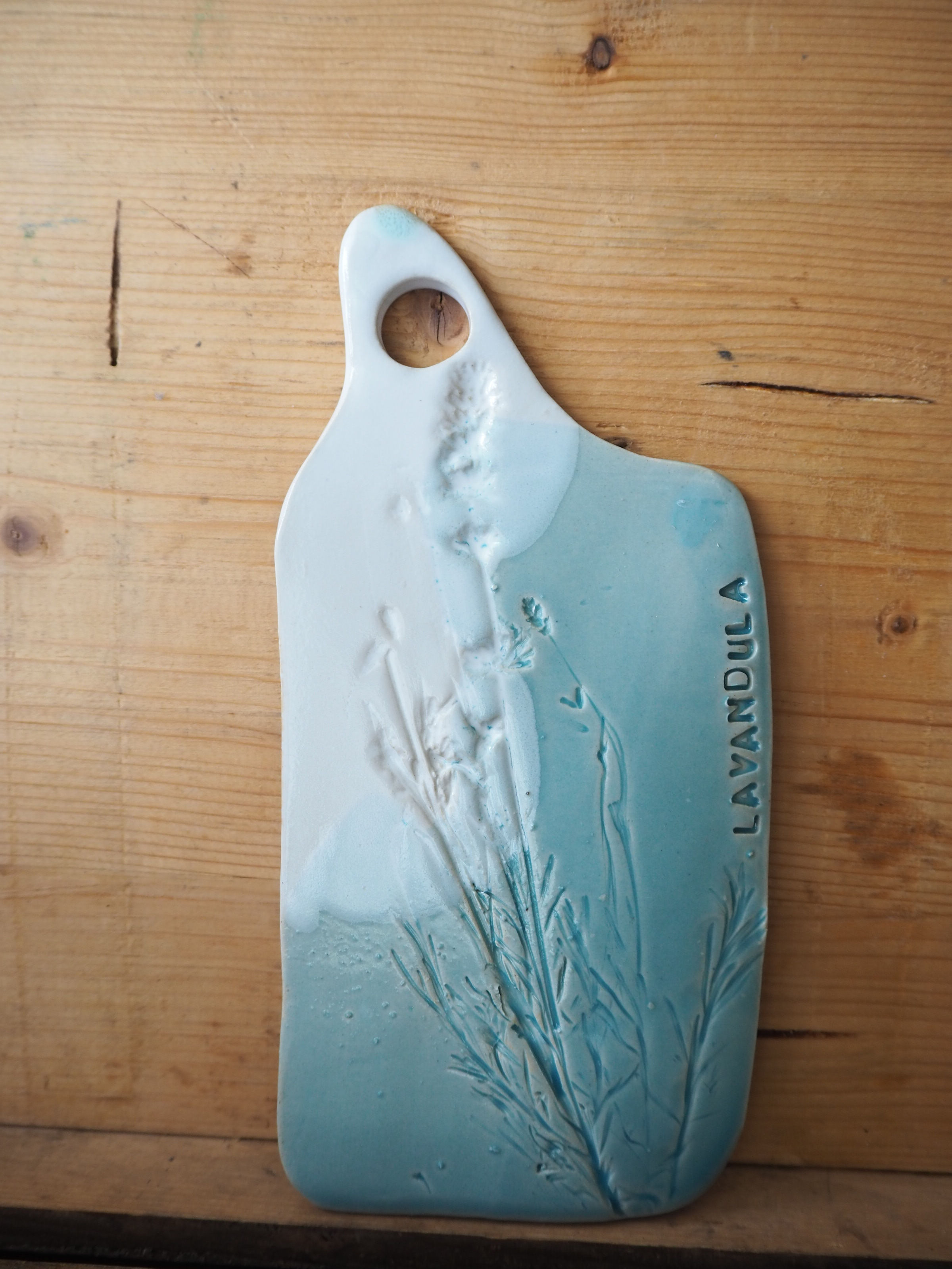 Plaque botanique Lavande