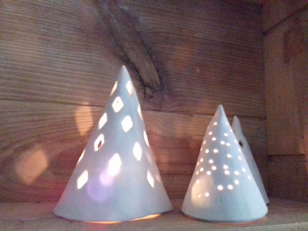 Miniature : Photophore Sapin grand modèle