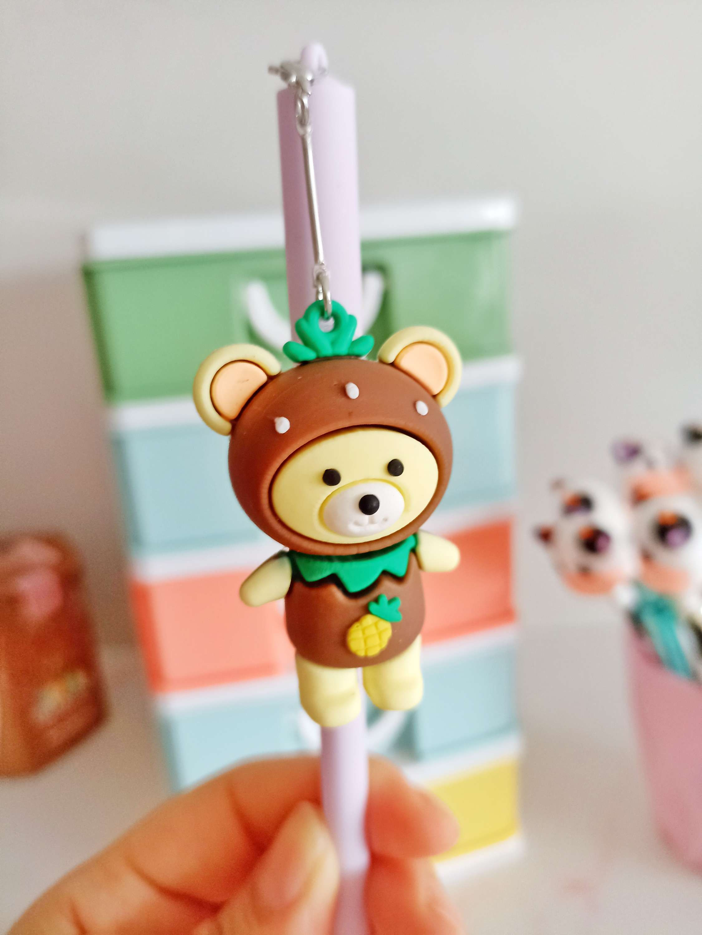 Lapicera Osito Frutal 