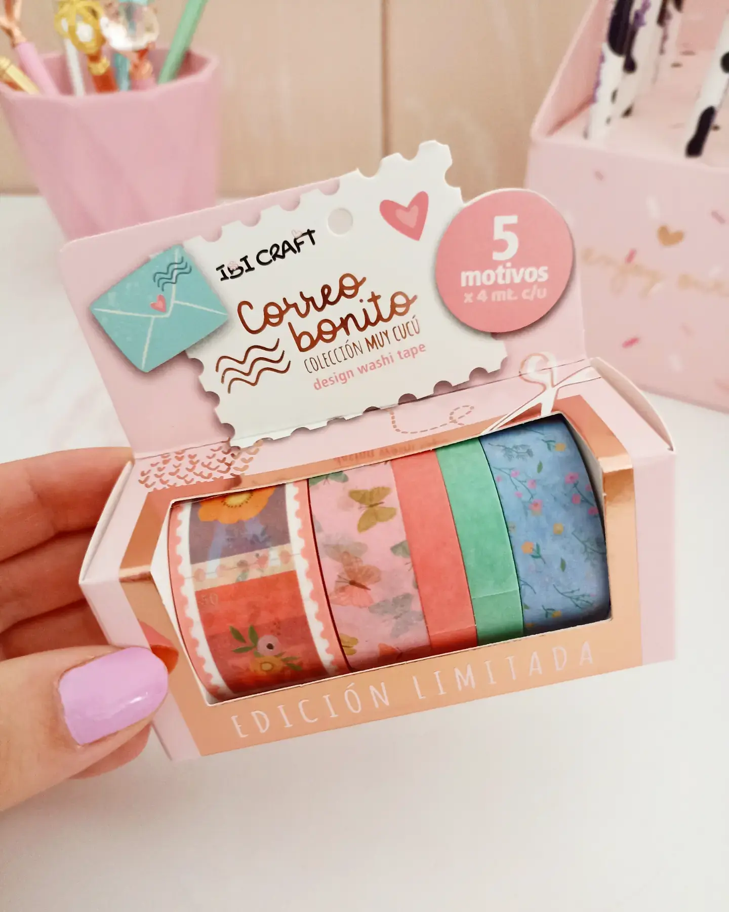 Cinta Washi Tape Correo Bonito 