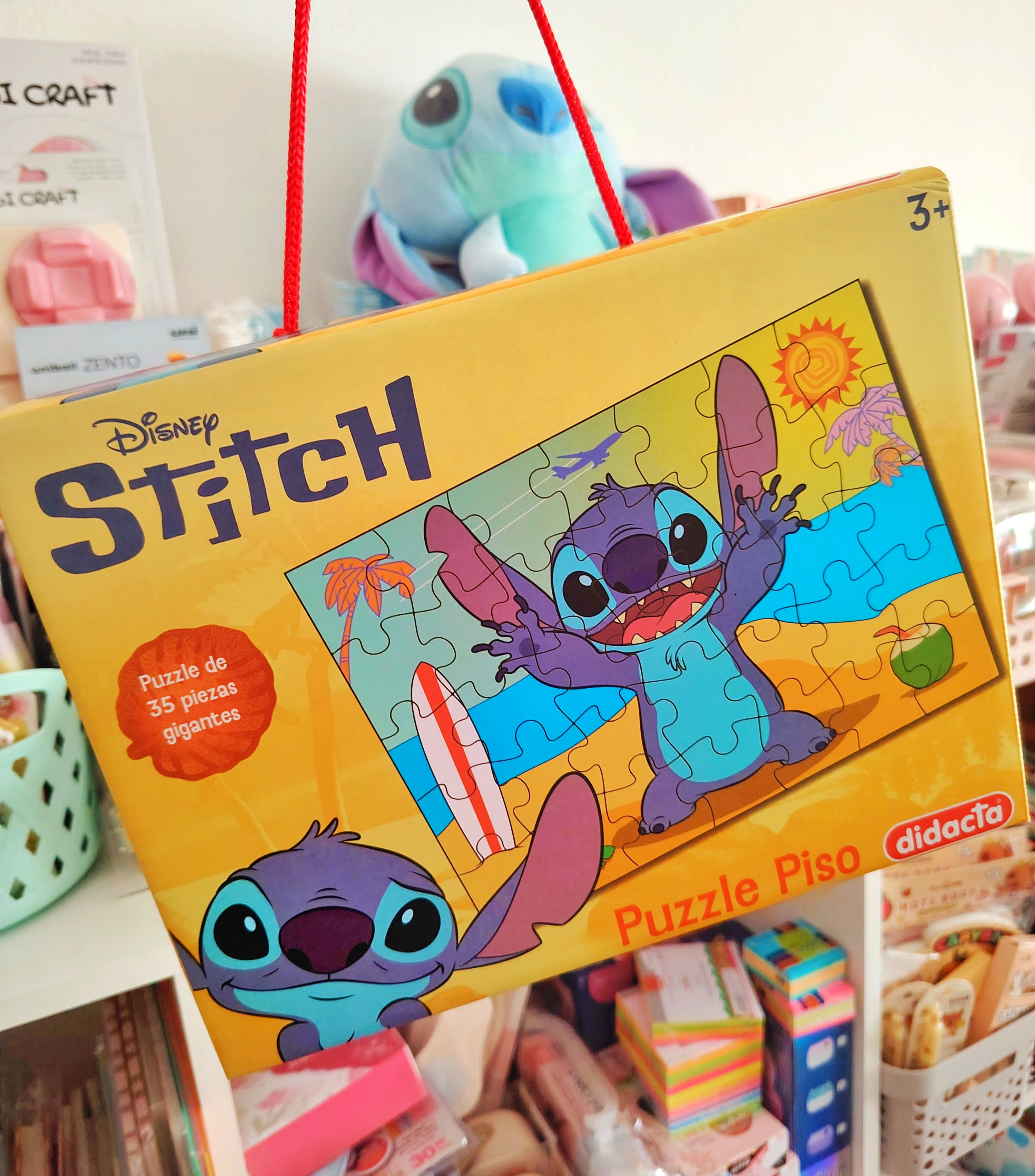 Puzzle de piso Stitch