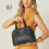 Miniatura: Bolsa Satchel Media Com Compartimentos WJ