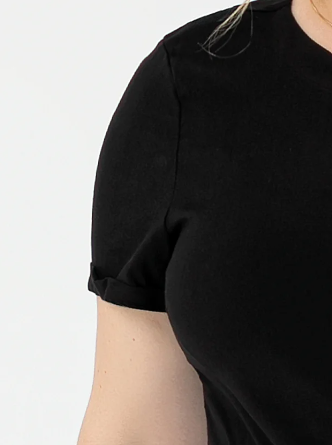 Miniatura: Blusa Plus Size em Viscose Preto
