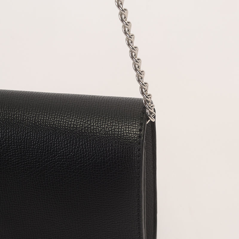 Miniatura: Bolsa Transversal Pequena Metal Logo WJ Preto