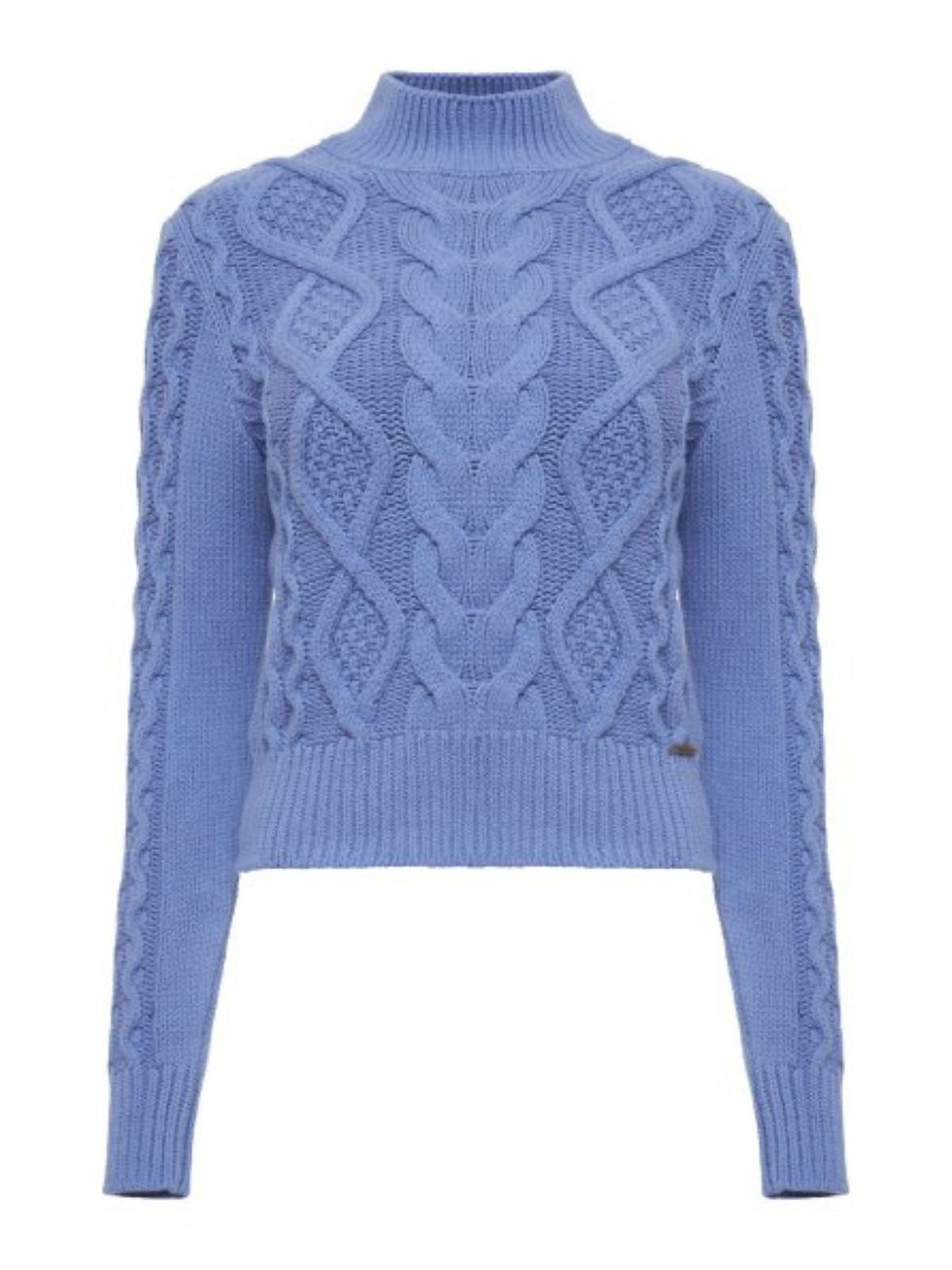 Miniatura: Blusa Anselmi Tricot Tranças Azul Porcelana