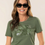 Miniatura: T-shirt Feminina Live In The Moment Verde
