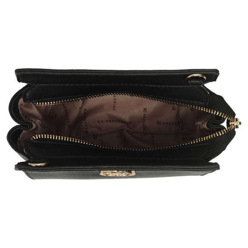 Miniatura: Bolsa Transversal Pequena Preta WJ