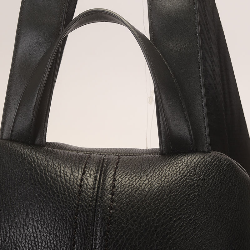 Miniatura: Mochila Grande Com Bolso Frontal Detalhe Costuras WJ