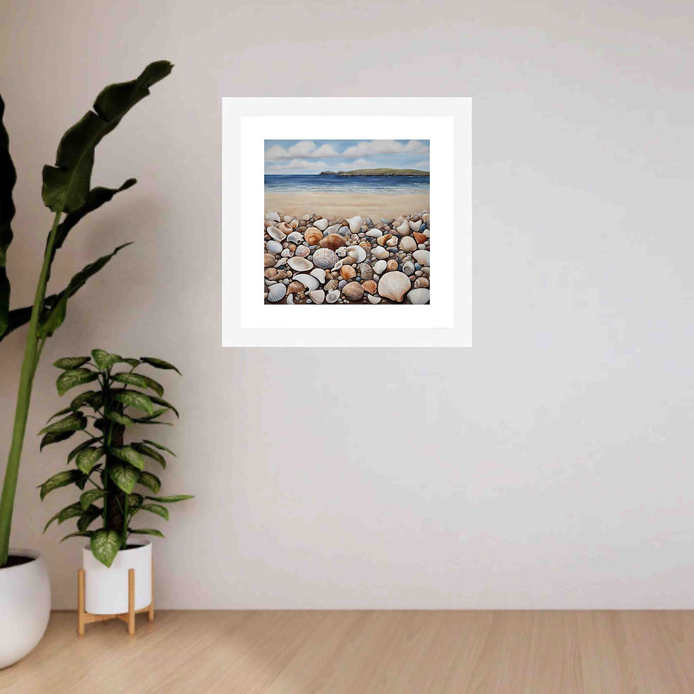 Thumbnail: Scottish Beach With Shells - No.1