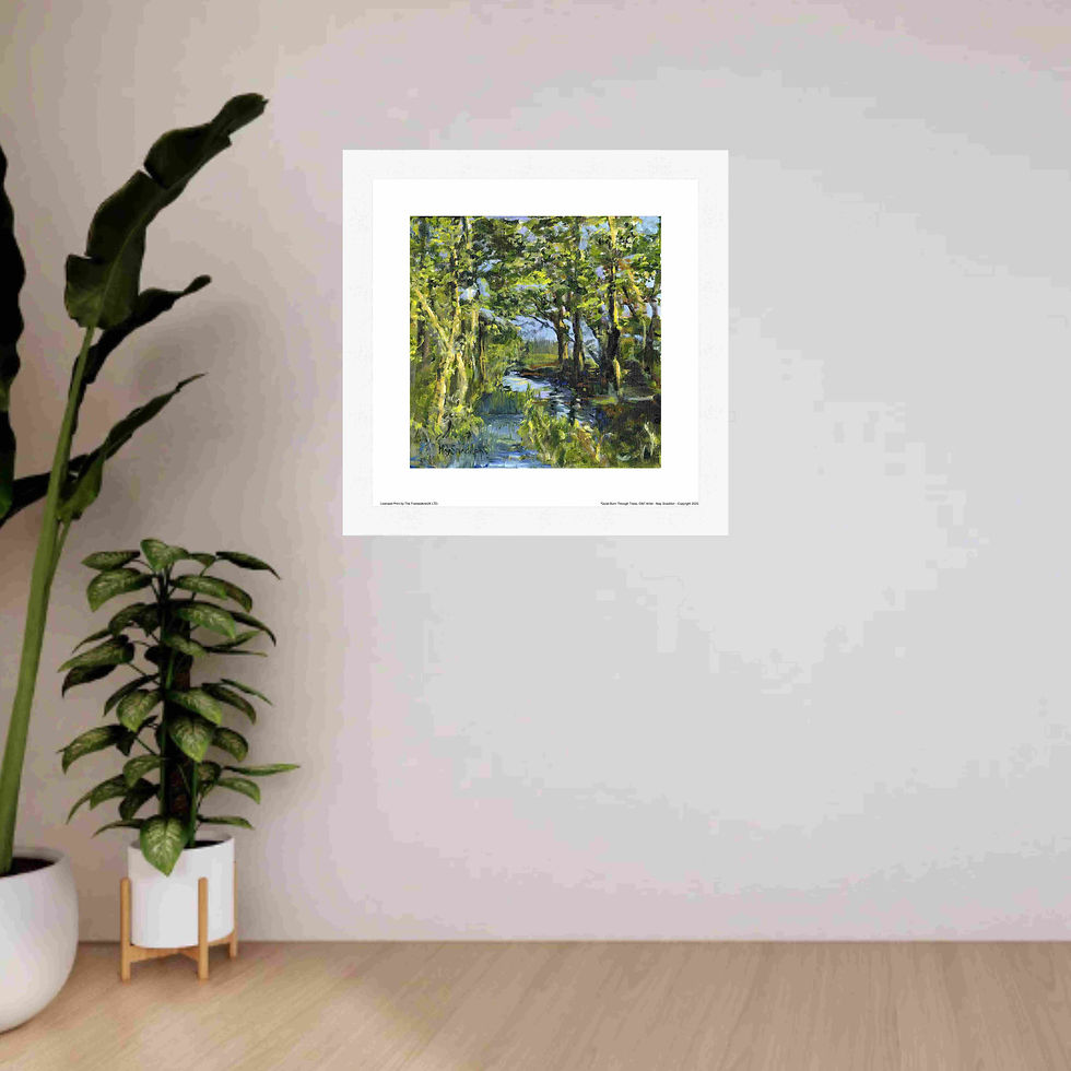 Thumbnail: Quiet Burn Through Trees - May Snaddon