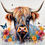 Thumbnail: Colourful Coo with Splashes - No.2