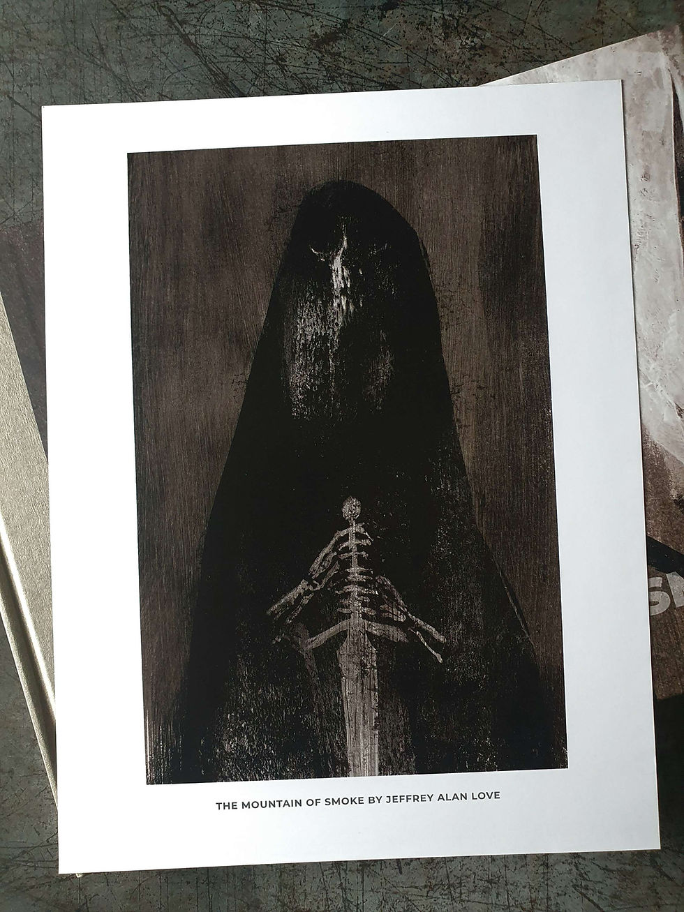 Thumbnail: THE MOUNTAIN OF SMOKE: Signed Jeffrey Alan Love Kickstarter Deluxe Edition