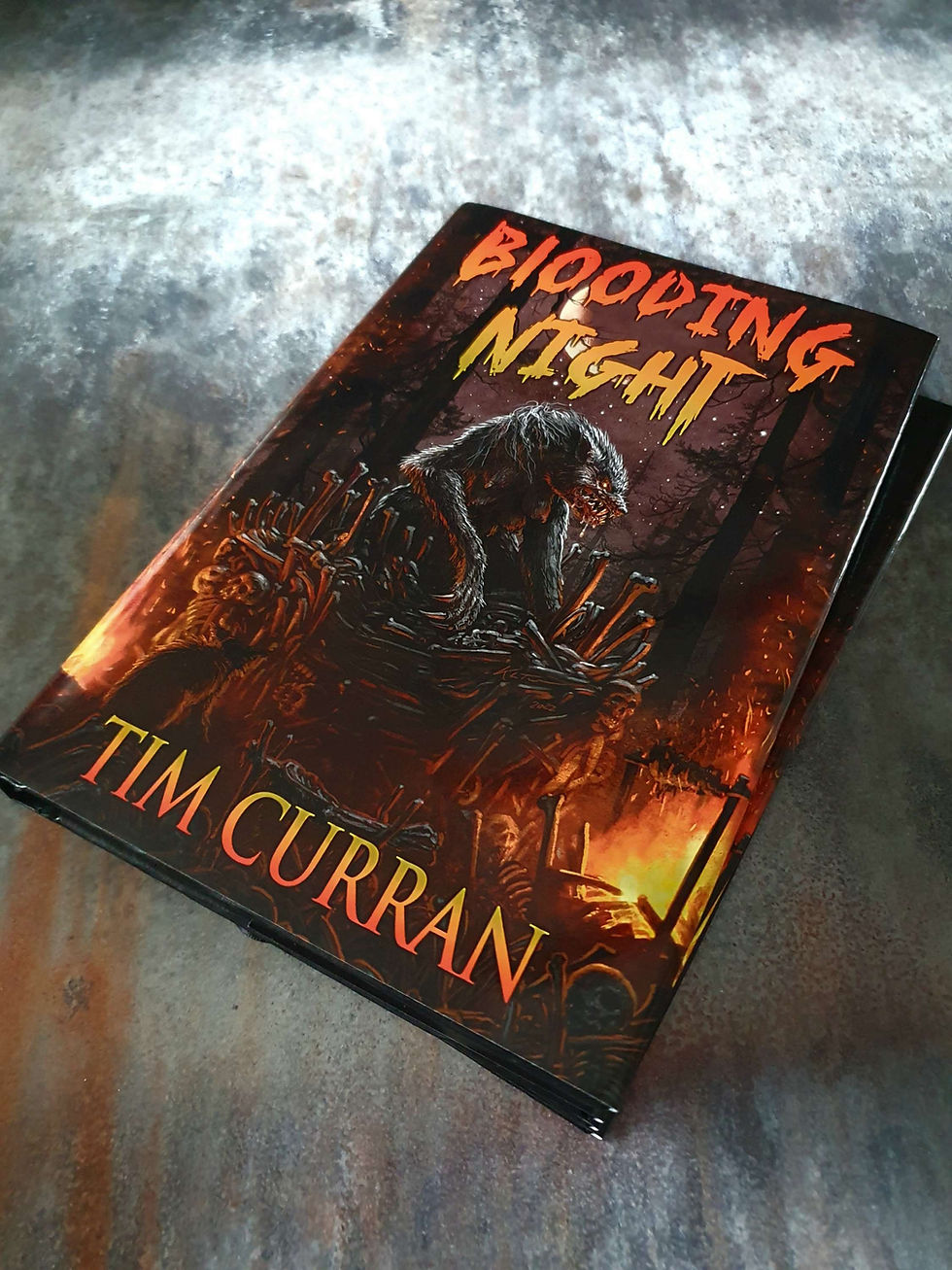 Thumbnail: BLOODING NIGHT: Tim Curran Weird House Press Signed & Numbered Edition 