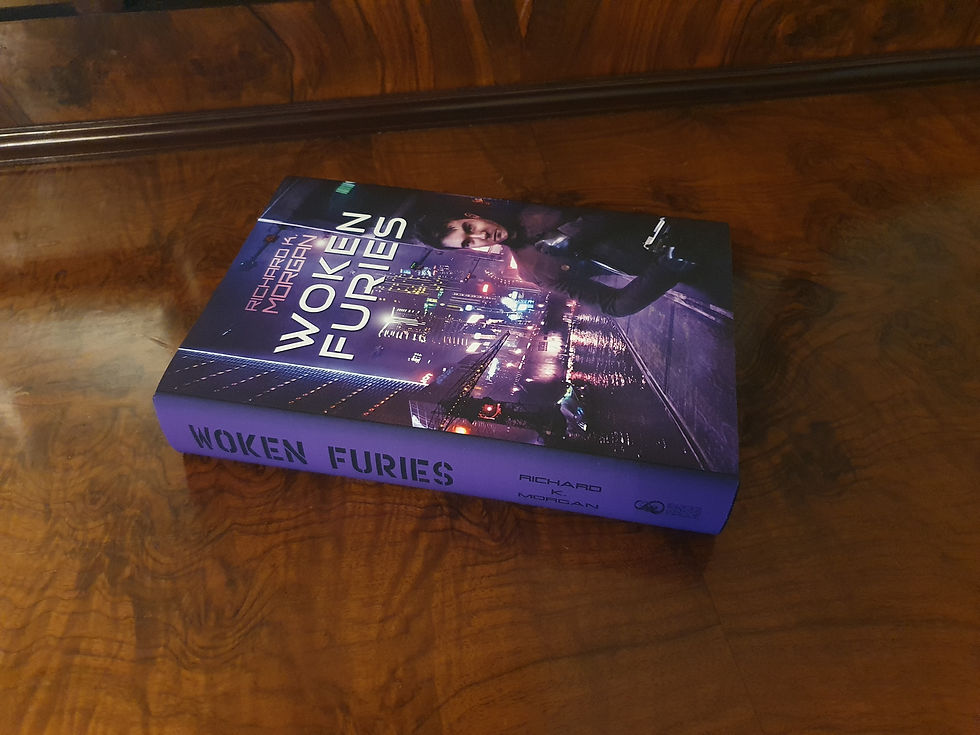 Thumbnail: WOKEN FURIES: Richard K.Morgan Signed Subterranean Press Edition 