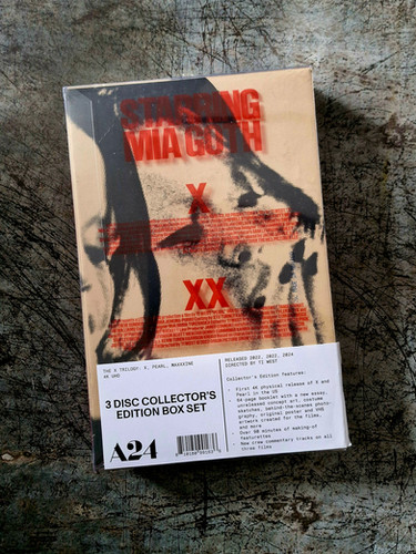 X TRILOGY: Collector's Edition Box Set Ti West A24 4K Ultra HD