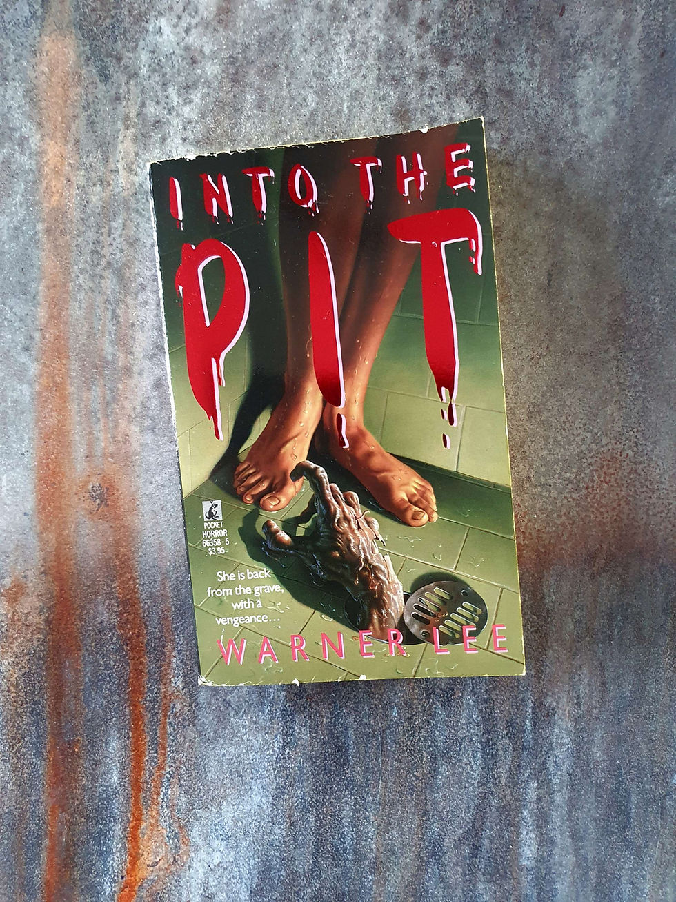 Thumbnail: INTO THE PIT: Warner Lee 1989 1st Edition Vintage Paperback 