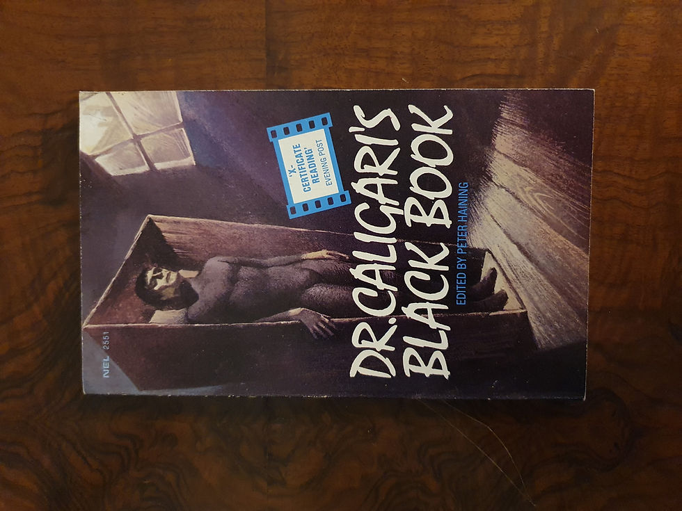 Thumbnail: DR CALIGARI'S BLACK BOOK: Edited By Peter Haining 1969 1st Edition Rare
