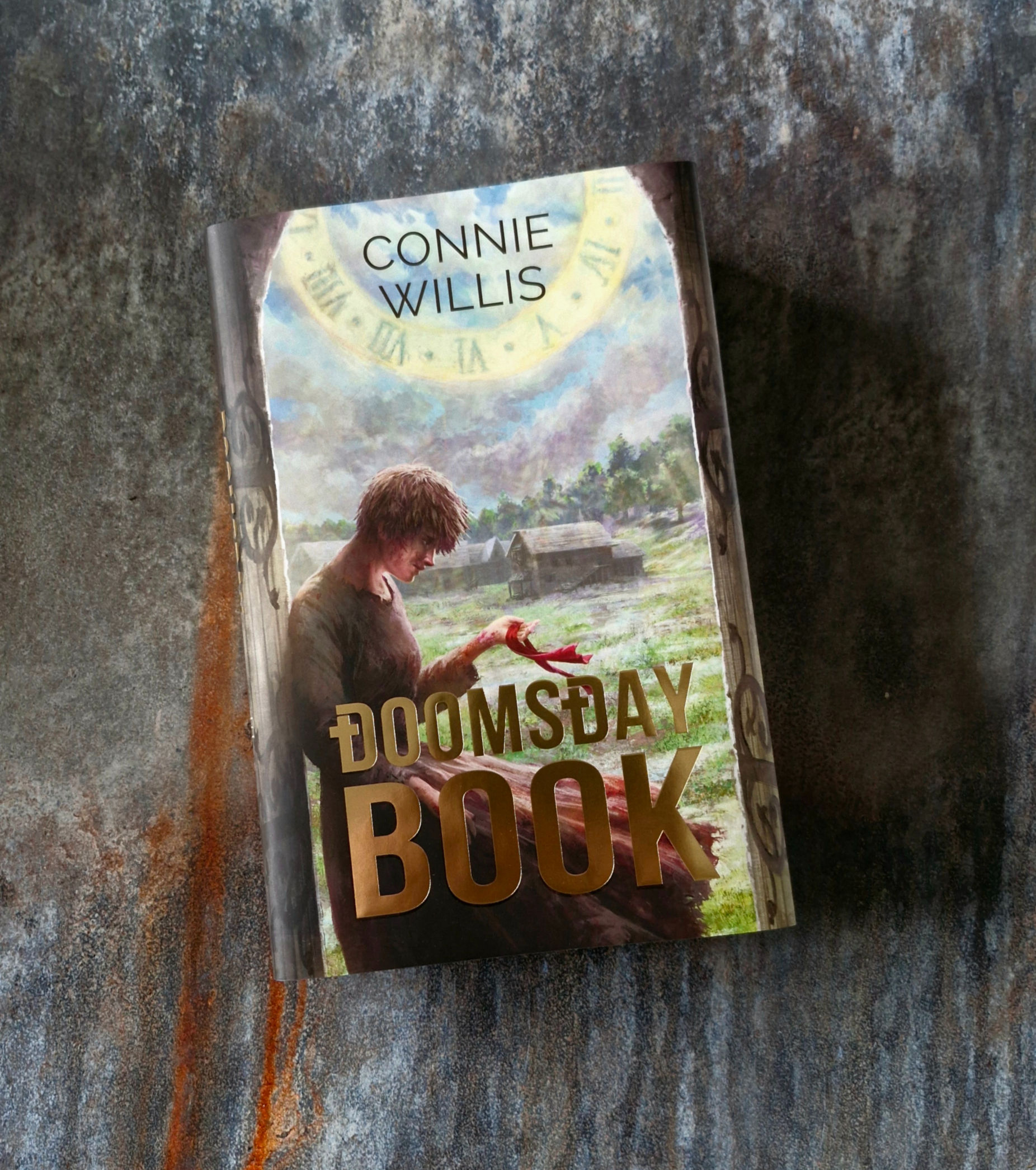 DOOMSDAY BOOK: Connie Willis Broken Binding Sci-fi Subscription Edition