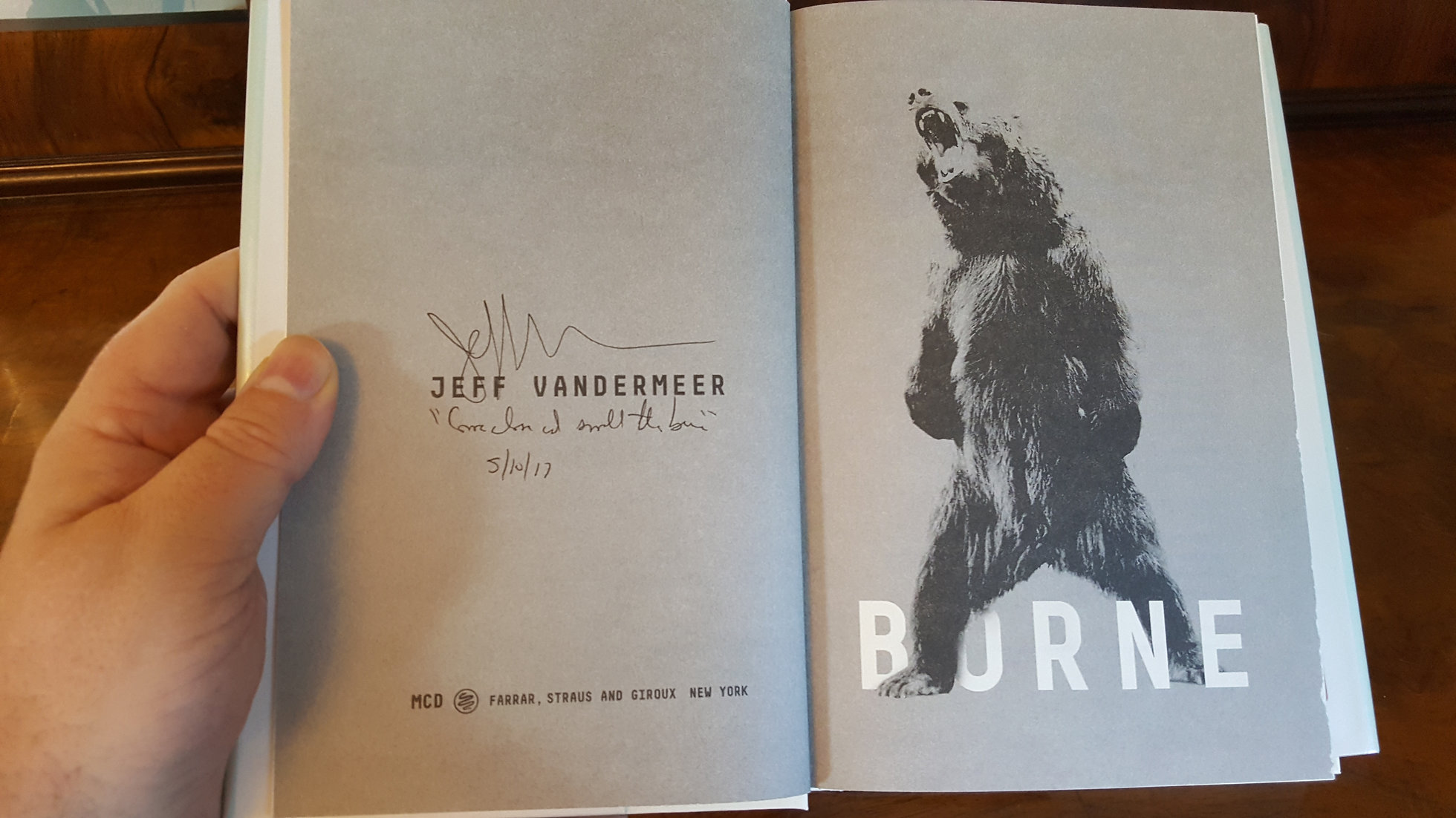 BORNE: Signed By Jeff Vandermeer, Dated & Lined 1st Edition | Behemoth