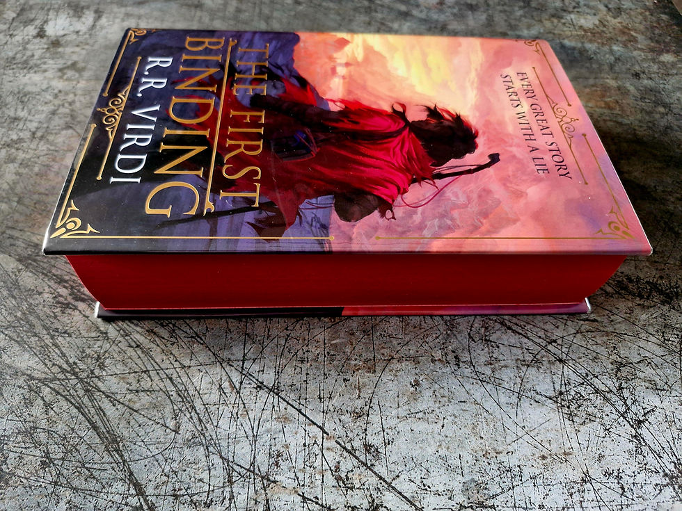 Thumbnail: THE FIRST BINDING: R.R. Virdi Goldsboro Books Signed &  Numbered Edition
