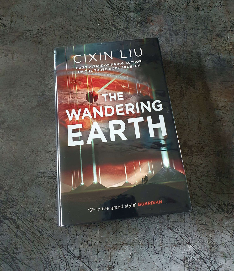 THE WANDERING EARTH: Cixin Liu Double Flat Signed Head Of Zeus Edition