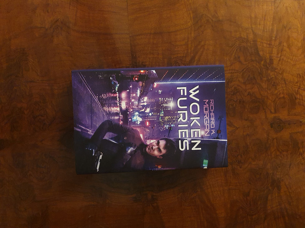 Thumbnail: WOKEN FURIES: Richard K.Morgan Signed Subterranean Press Edition 