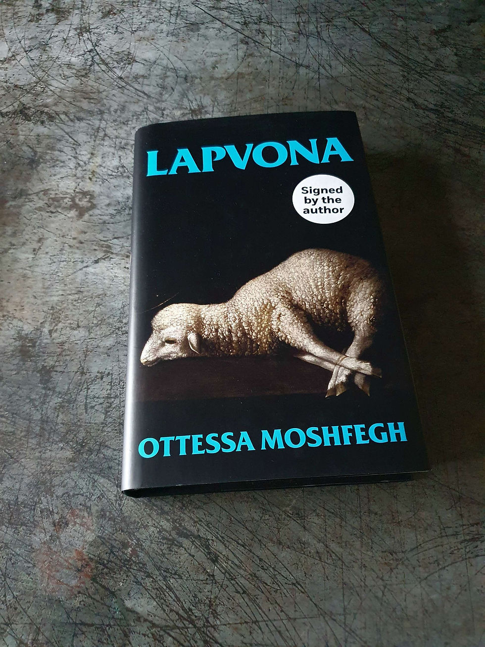Thumbnail: LAPVONA: Ottessa Moshfegh 1st / 1st Signed Edition 