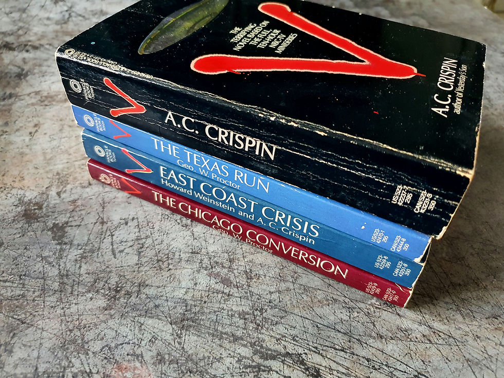 Thumbnail: V: Series Of Books Based On The Hit TV Series - 1st Edition Vintage Paperbacks