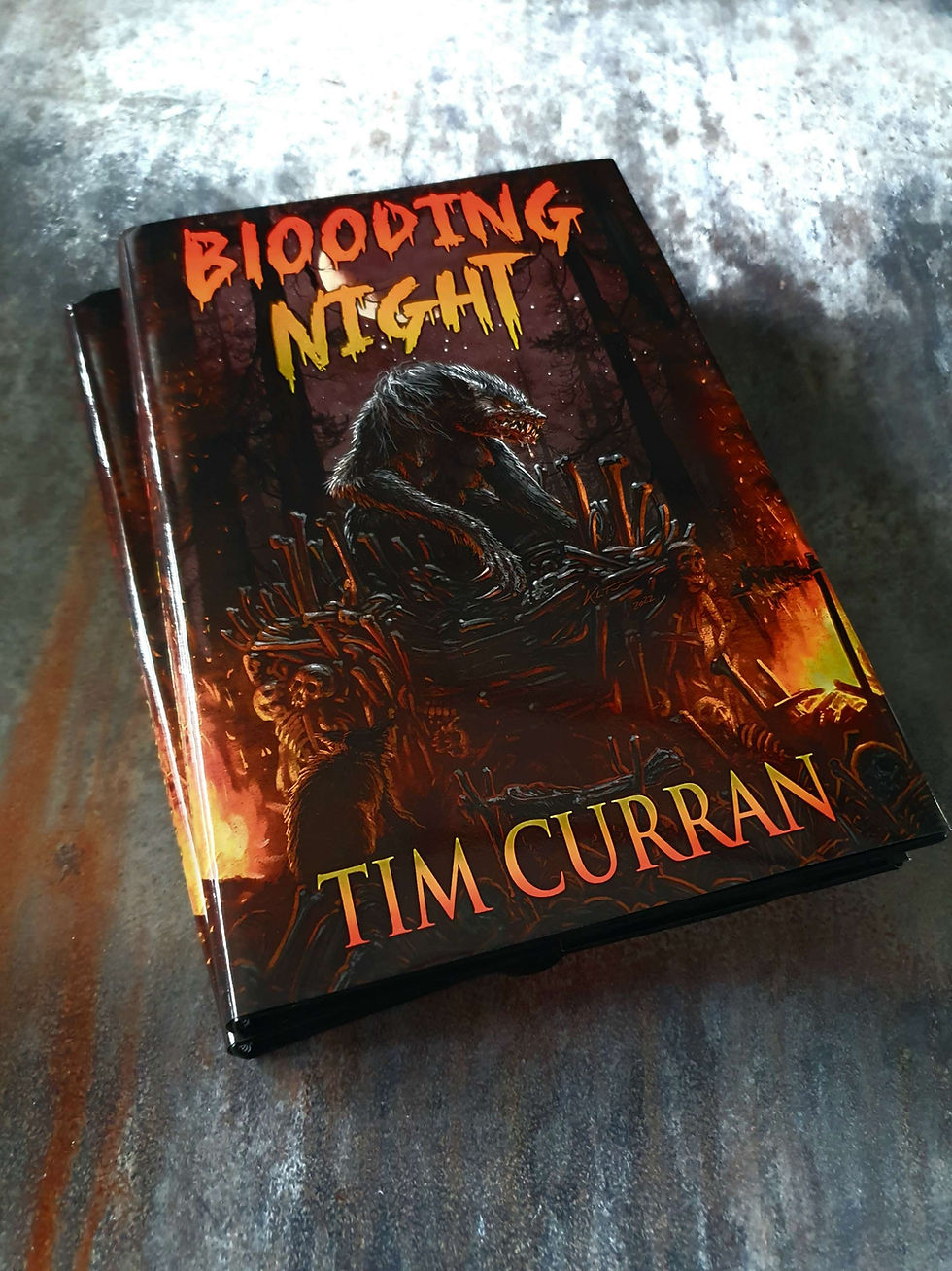 Thumbnail: BLOODING NIGHT: Tim Curran Weird House Press Signed & Numbered Edition 