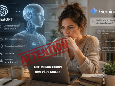 Chercher sa formation doula avec l'IA