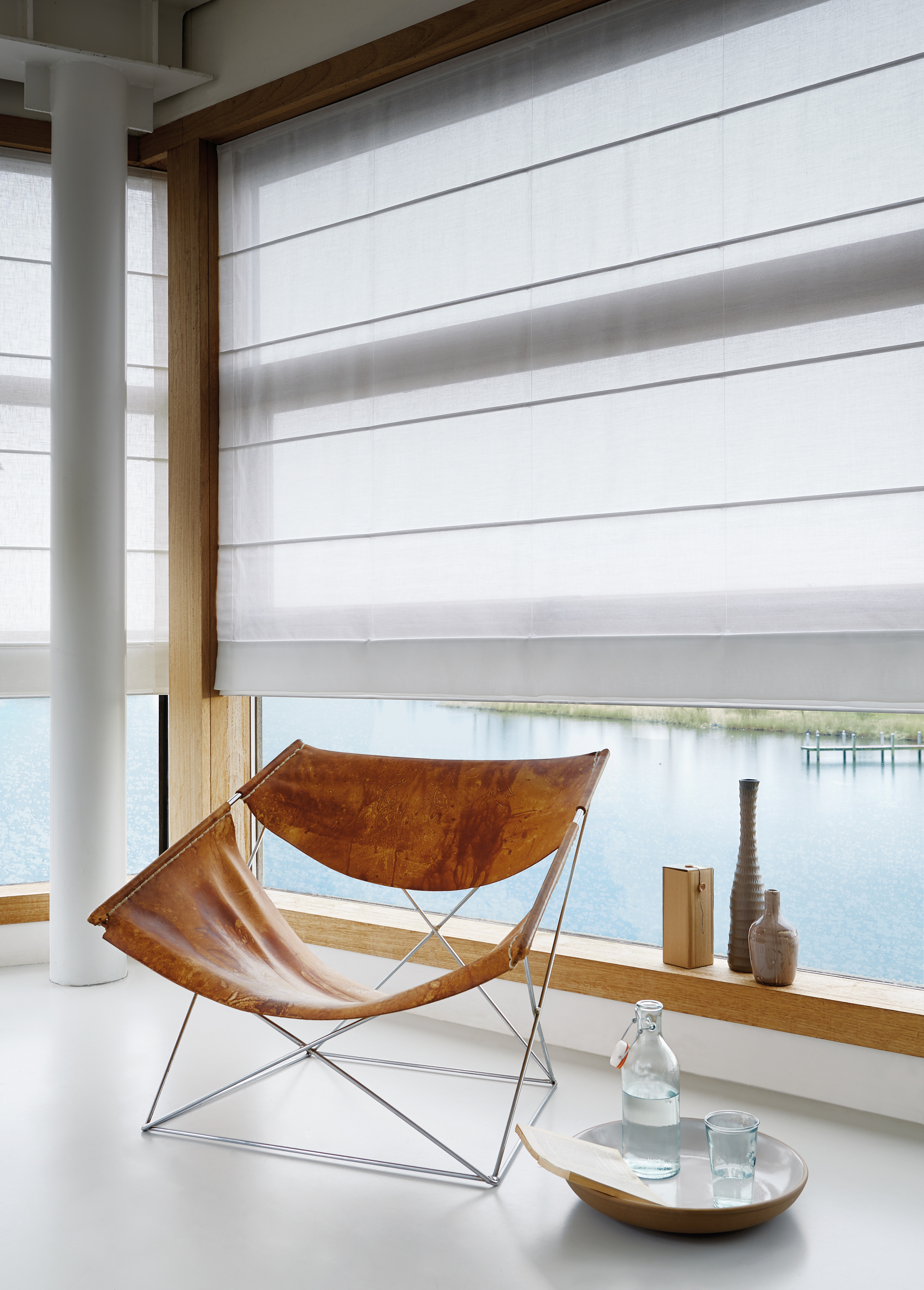 Roman shades