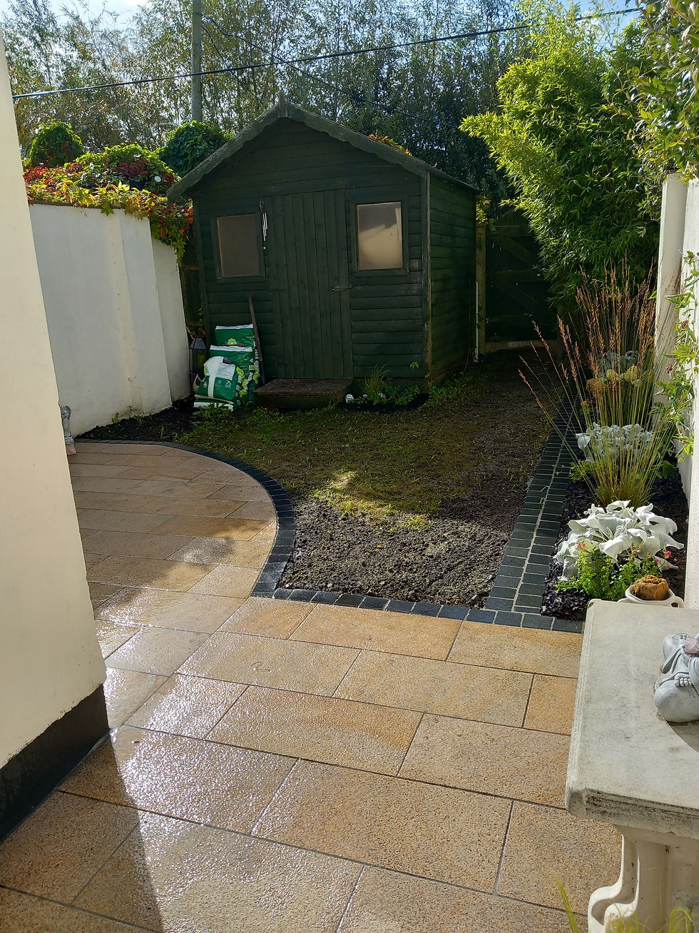 After - new paving.