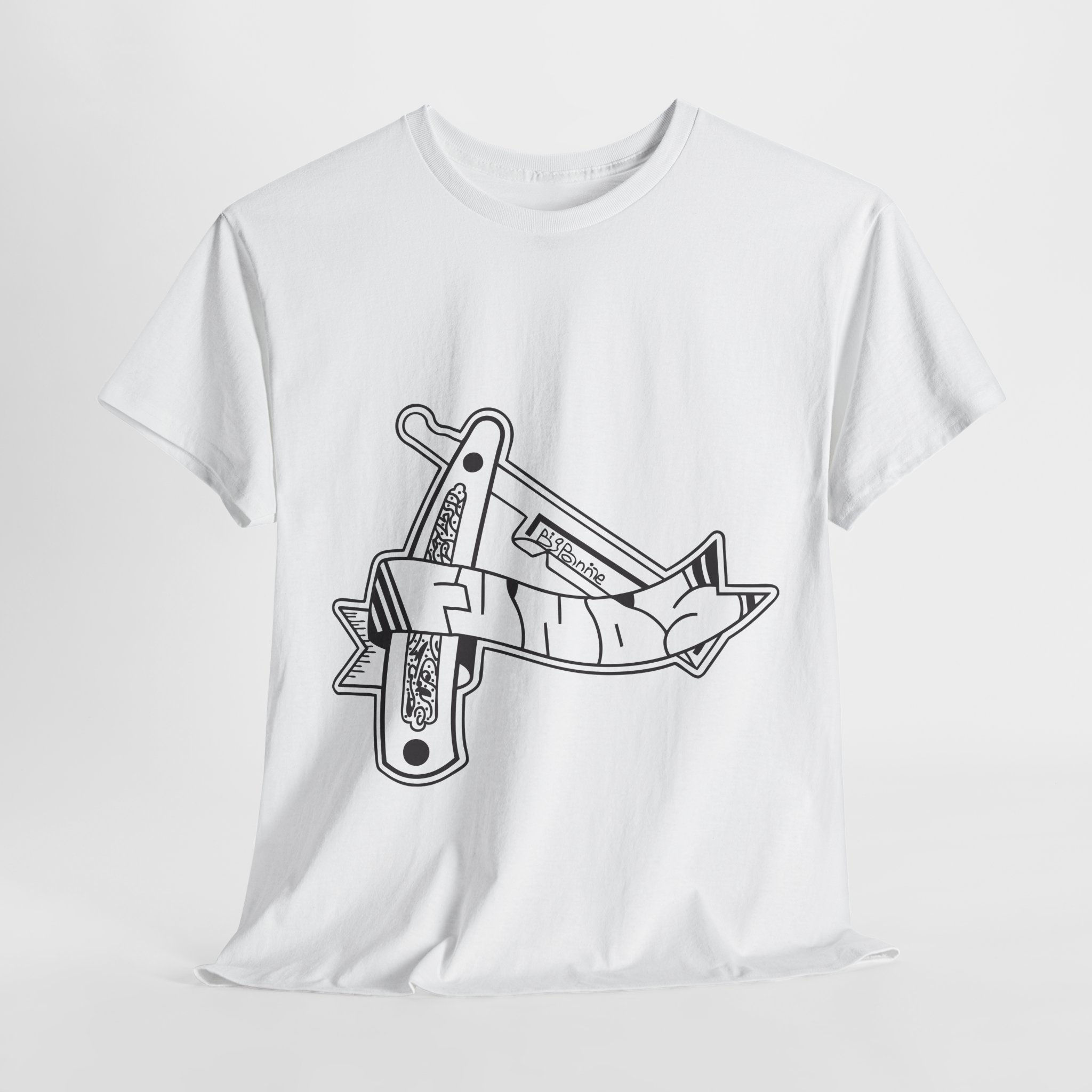 Unisex Heavy Cotton Tee - Big Ronnie X FUNDS