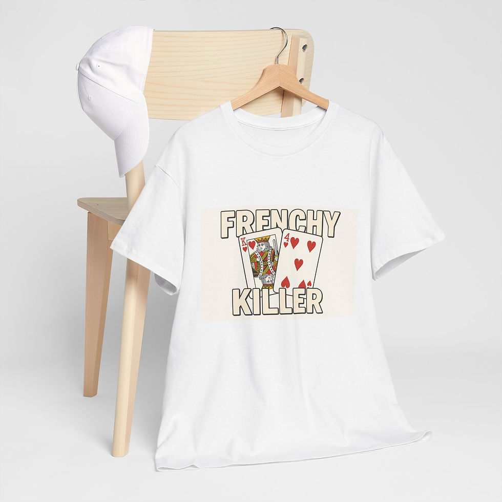 Thumbnail: Unisex Heavy Cotton Tee - Frenchy Killer