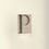 Miniature : Lettre p