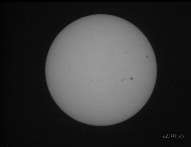 Observing the Sun Cycle - 22/01/25 | Spacelia