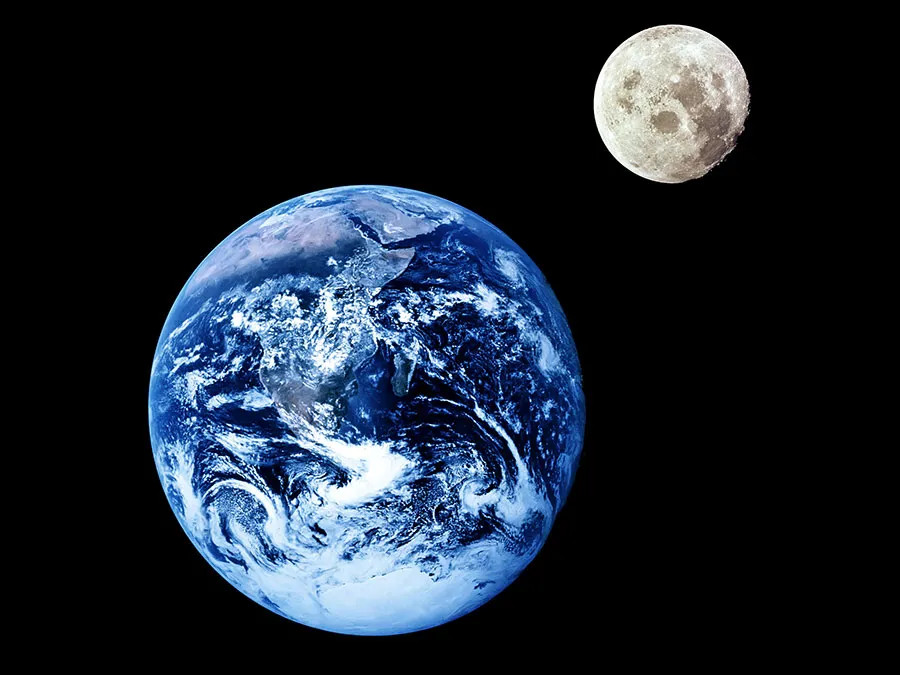earth moon