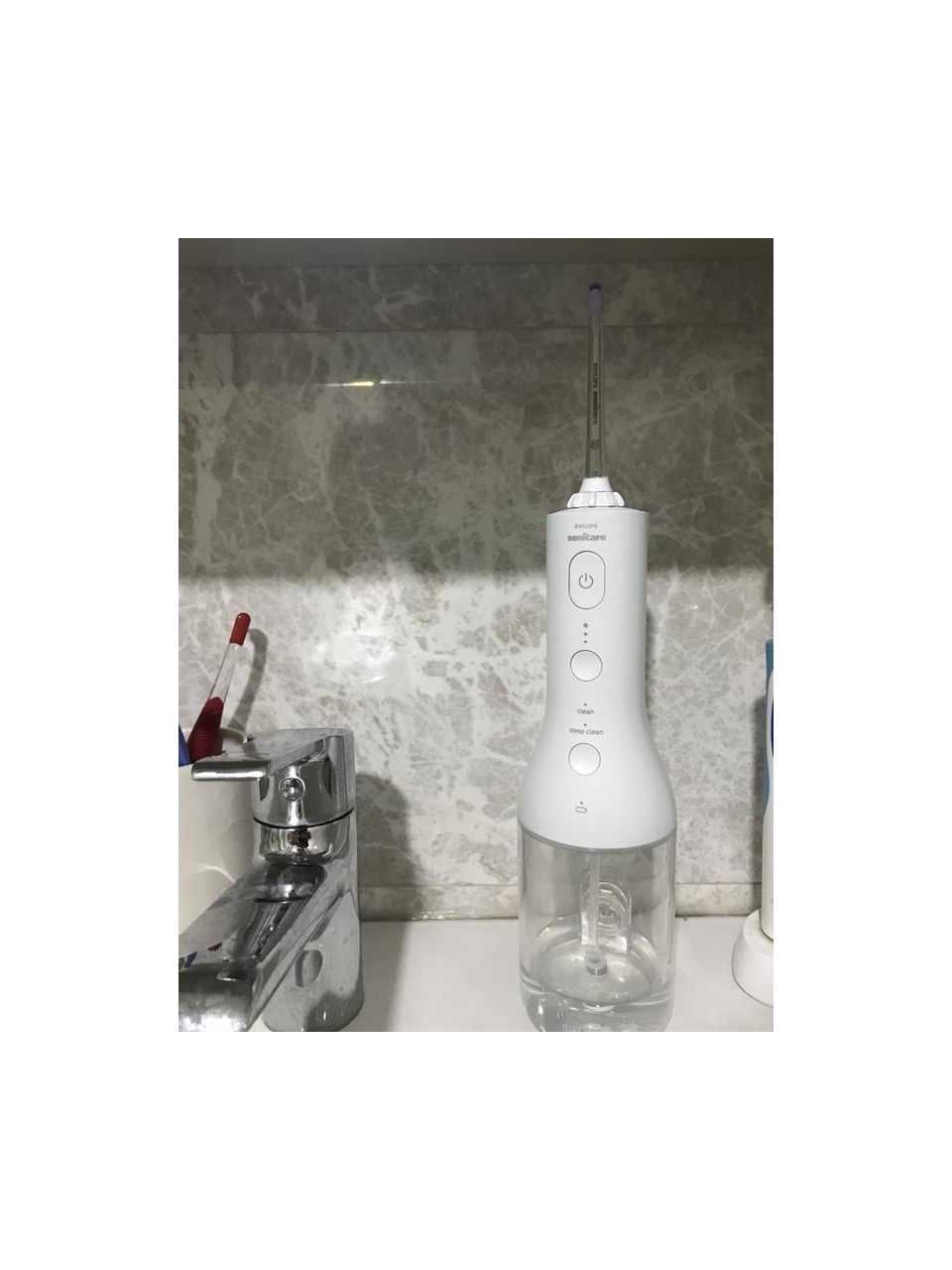 Küçük resim: Philips Sonicare Power Flosser 3000 Kablosuz Ağız Duşu, Hızlı ve Etkili Diş Aras