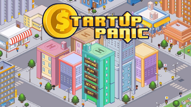 Startup Panic title screen