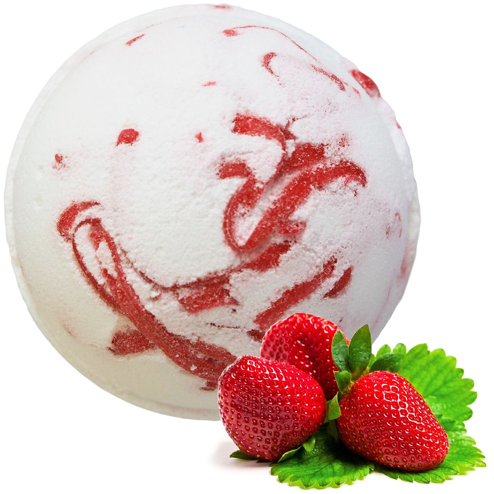 Boule de bain Paradis Tropical - Fraise
