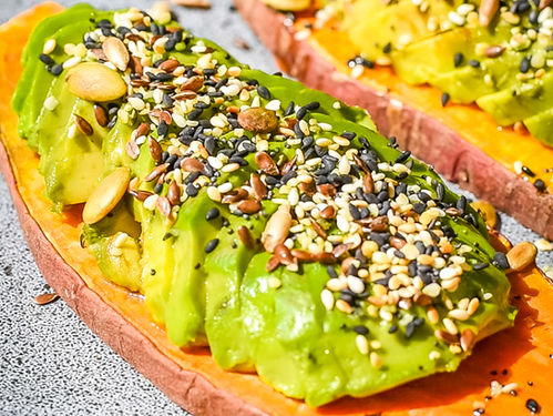 Sweet Potato Avo Toast