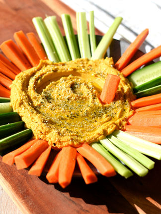 Maple Roasted Pumpkin Hummus