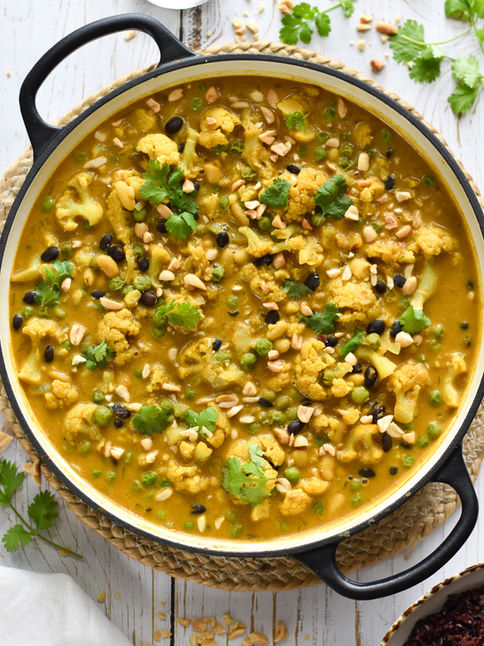 Protein-Rich Peanut Beans Stew