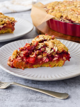 Summer Fruits Crumble Pie