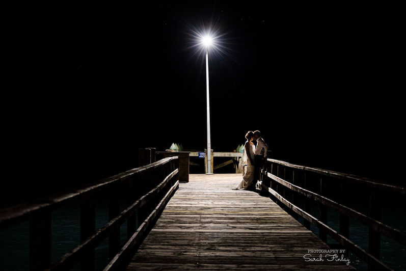 Wedding wharf Photo
