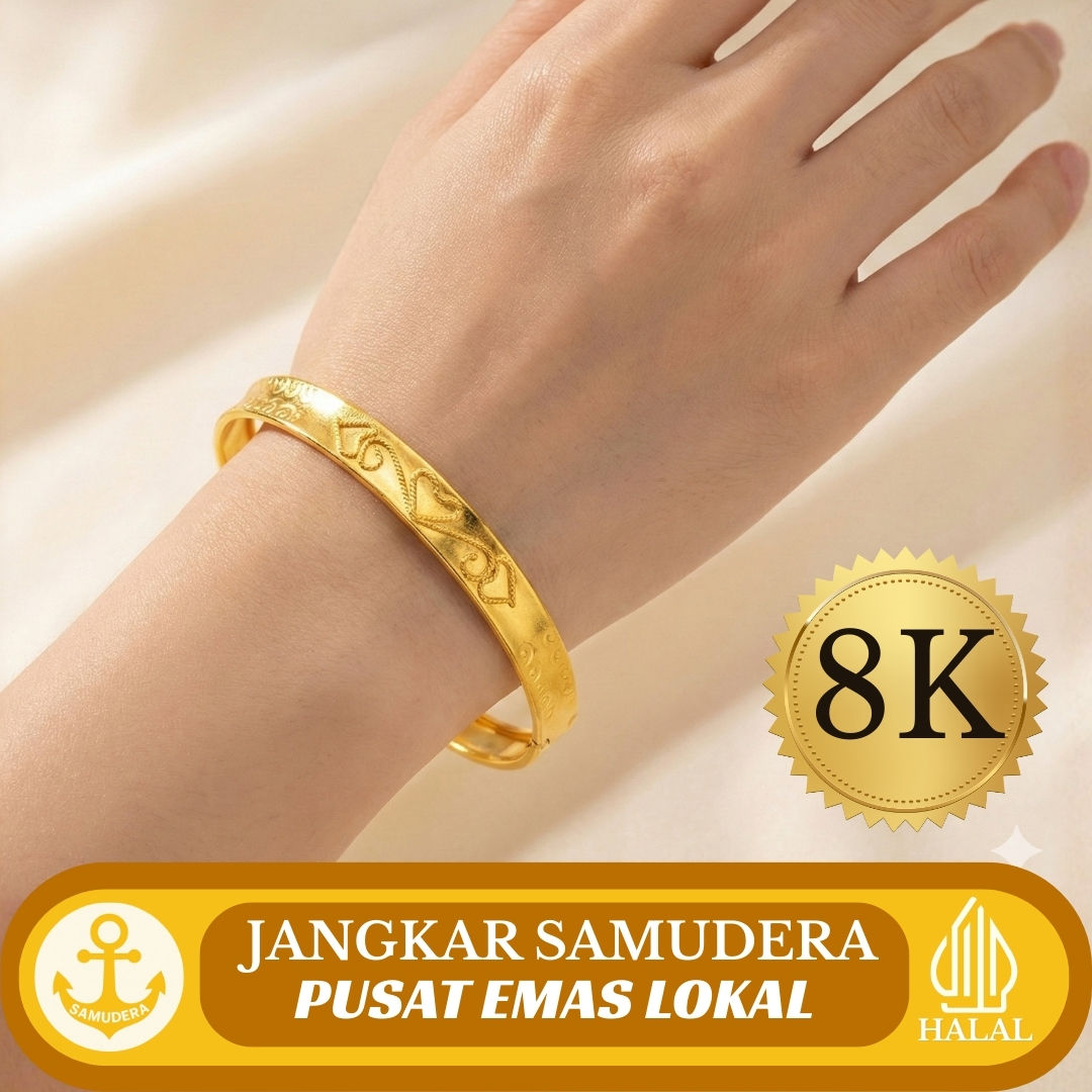 GELANG BANGKOK UKIRAN LOVE (STW)