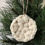 Thumbnail: Fluffy Cream Circle Ornament