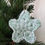 Thumbnail: Sparkly Teal Star Ornament