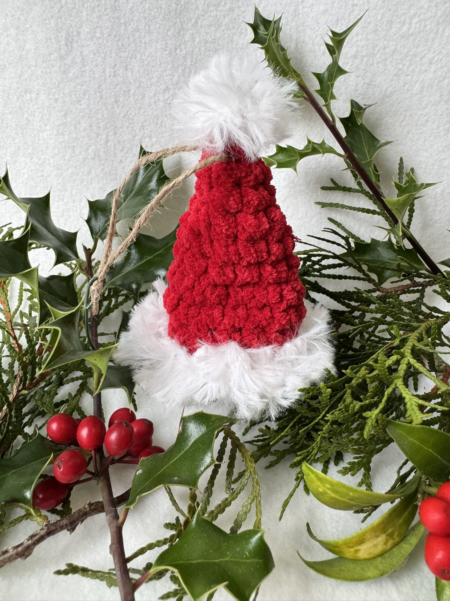 Lil' Santa Hat Ornament